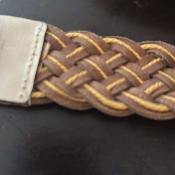 Boho Braided Leather Belt 2XzL